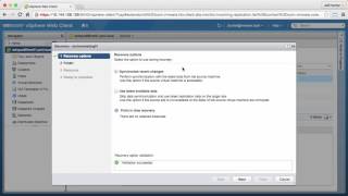 VMWARE Vsphere Replication 6.0