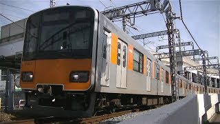 東武50050系51052F急行中央林間行き 伊勢崎線北千住駅付近にて