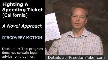 This Method Beat 8 Speeding Tickets In  A Row