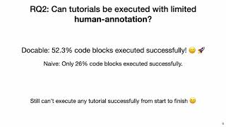 Docable Evaluating The Executability Of Software Tutorials Teaser, Esecfse 2020