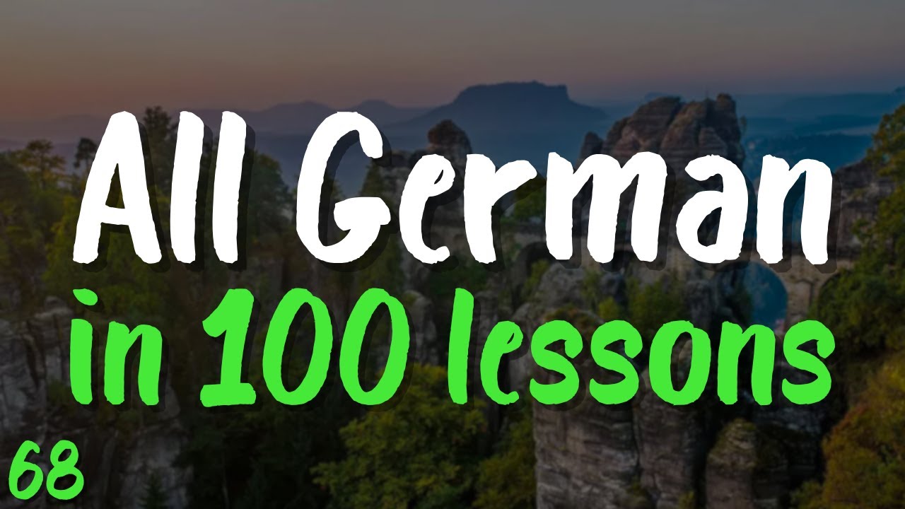 All German in 100 Lessons! 🇩🇪 Lesson 68: 20 Must-Know German Words & Phrases for Beginners