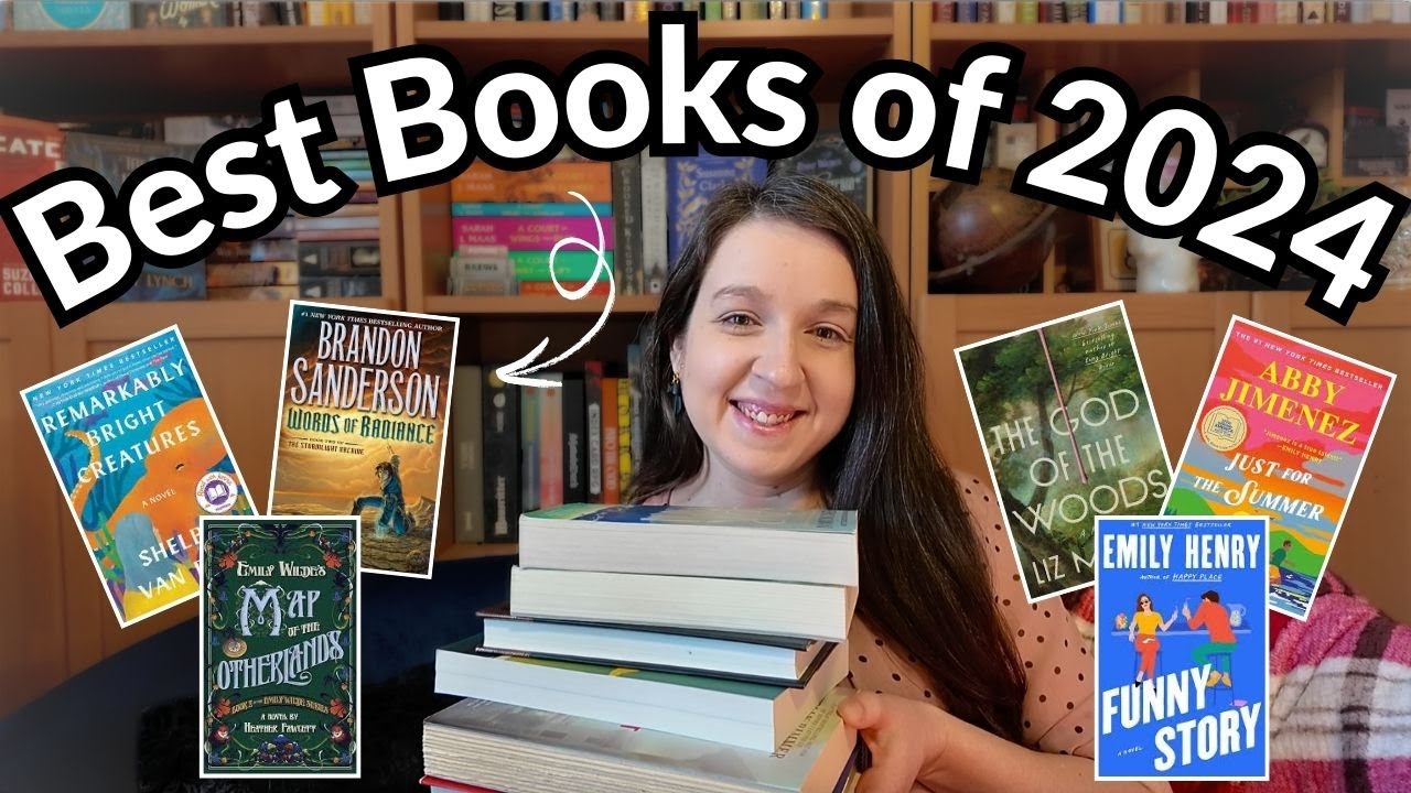 i read 100 books in 2024: here are my top 10 favorites (ranked, plus some honorable mentions) 📚😍