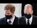 The Stark Differences Between Harry & William At The Funeral