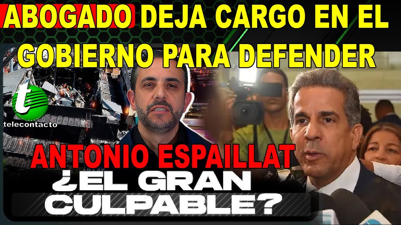 Abogado deja cargo en el gobierno para defender dueño de Jet Set