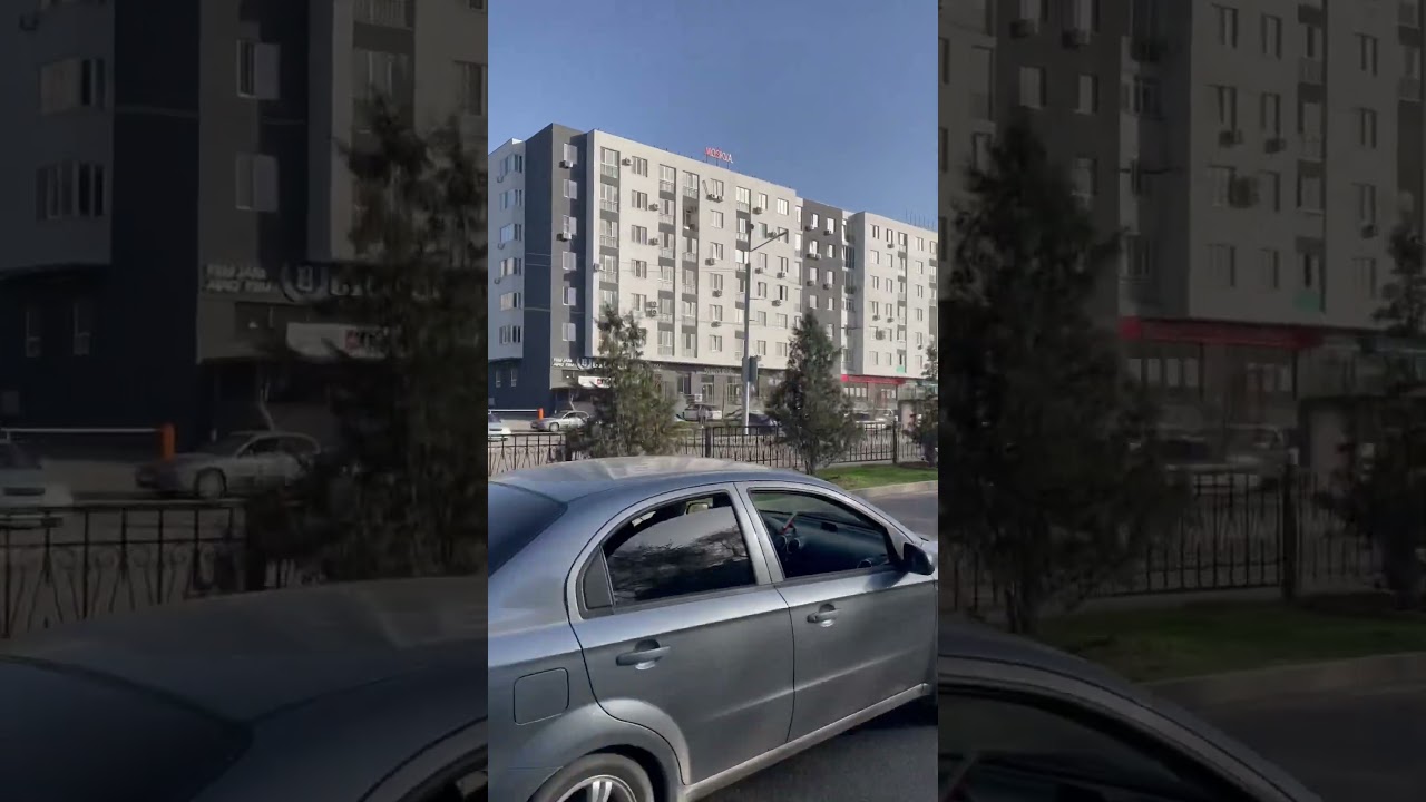 Любимый город Алматы. Проспект Абая. Казахстан. Almaty. Kazakhstan. April 2023.