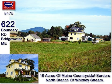 170 Boundary Road, Bridgewater, ME home video tour