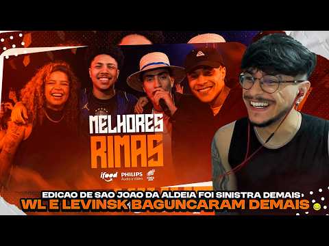 ALAN REAGE A MELHORES RIMAS DA ALDEIA DE DUPLAS đ„ | 466ÂȘ BDA | REACT
