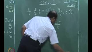 ⁣Mod-01 Lec-38 Conduction- Cylindrical and Spherical geometries