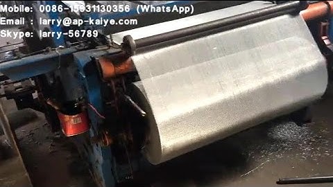 Automatic crimped wire mesh machine