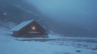 Strong Blizzard & Arctic Blowing Snow Sounds for Sleeping┇Howling Wind & Ultimate Winter Experience