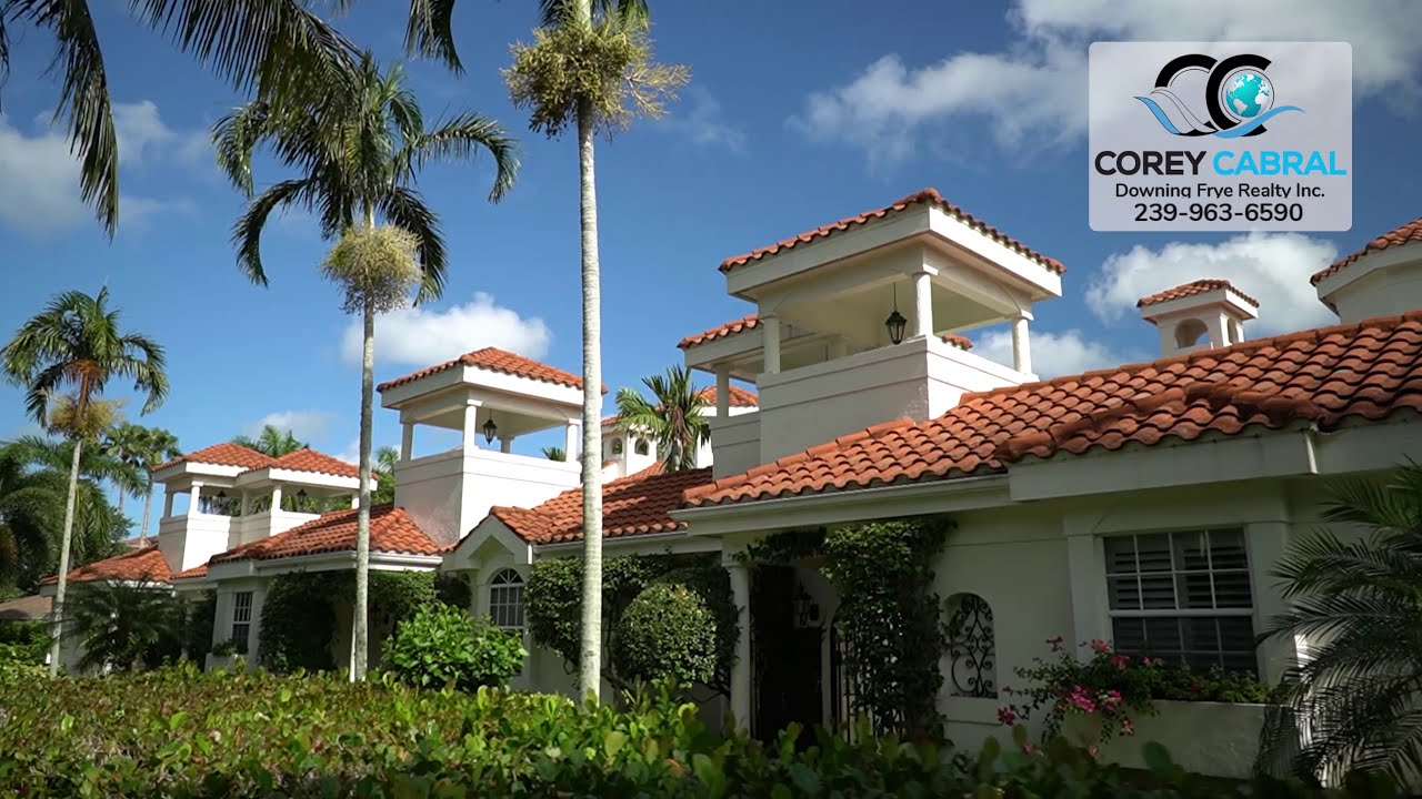 Villas del Mar Old Naples Florida Real Estate Condos Homes for sale