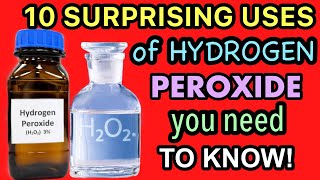 10 SURPRISING USES OF HYDROGEN PEROXIDE YOU NEED TO KNOW | STUFF YOU SHOULD KNOW ABOUT
