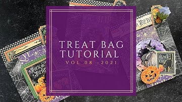Treat Bag Tutorial featuring Midnight Tales