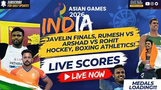Live: JAVELIN FINALS, ATHLETICS FINAL, HOCKEY, BOXING, Asian games 2026 Day 10 India screenshot 3