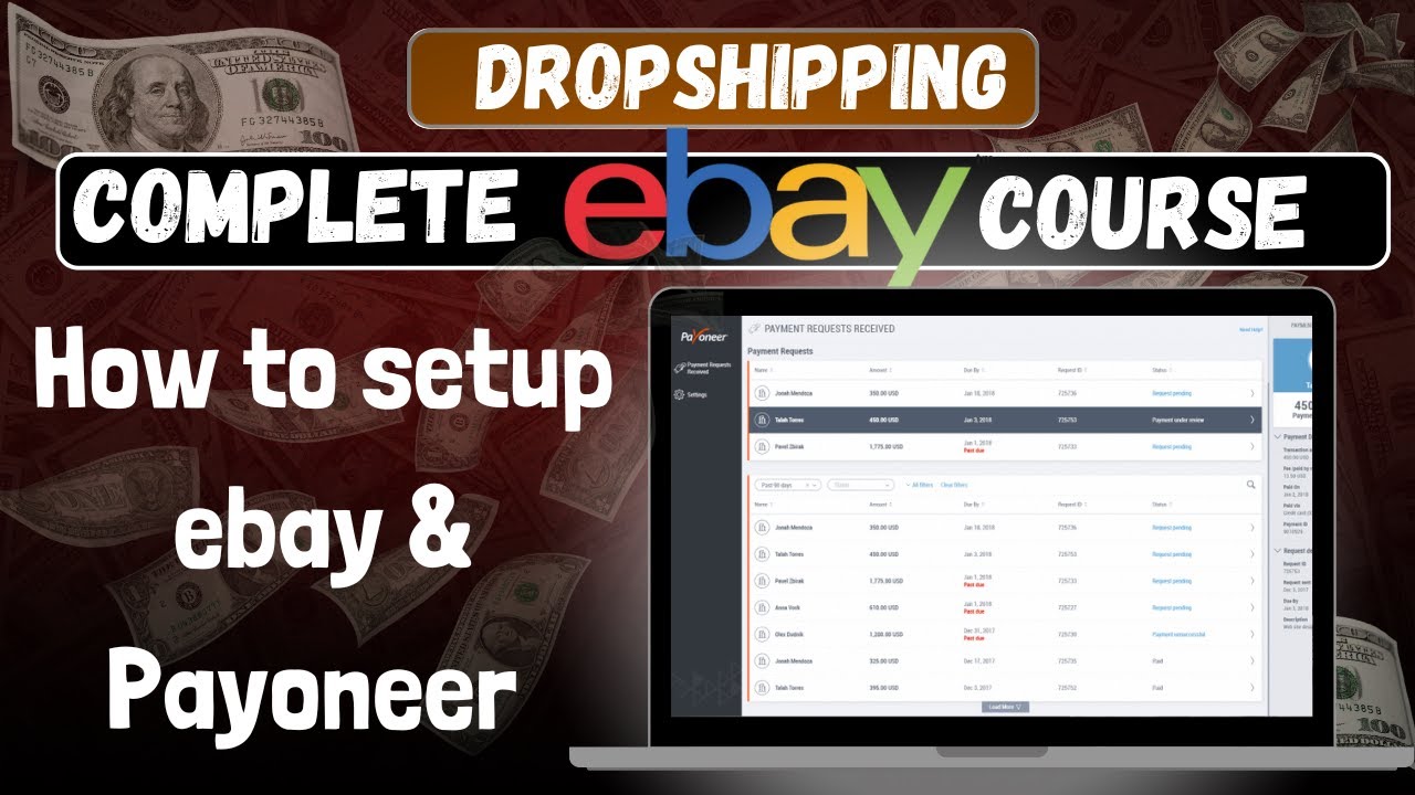 ebay Pakistani Account Setup | Payoneer Account Setup | Part #2 - YouTube