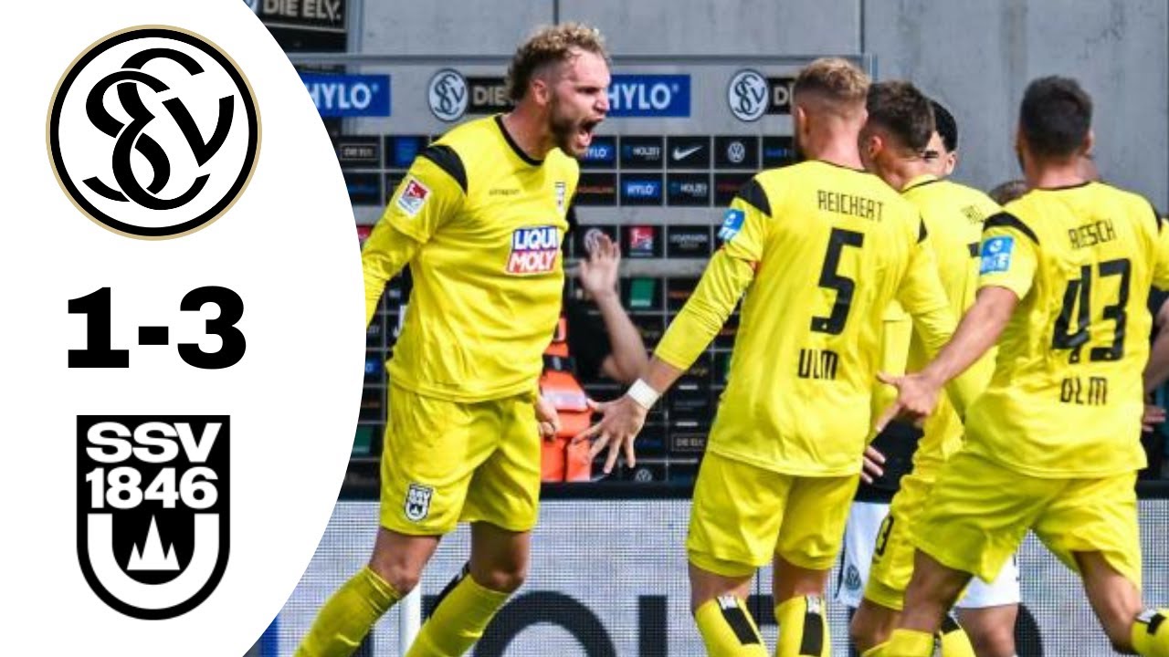 SV Elversberg VS SSV Ulm 1-3 Highlights | Bundesliga 2024/2025