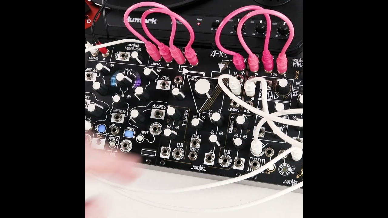 Transforming a Muzak record into an ambient wash with the Tape