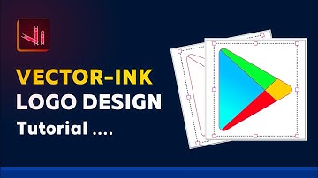 Google Play Store logo design tutorial in Vector Ink Pro Illustrator @vectorinkapp @GoogleIndia