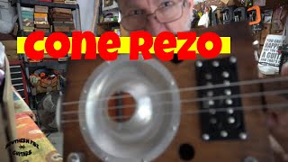 Cigar Box Guitar - Cone Resonator - Awesome Sound