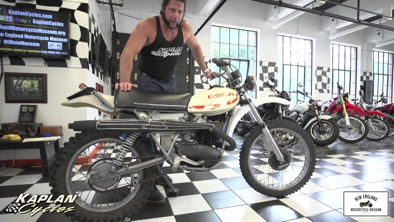 new england motorcycle museum in rockville ct 1977 OSSA Super Pioneer 350