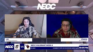 NECC VALORANT | Week Four | Montclair State Black vs. SUNY Potsdam Gummy Bears