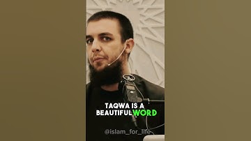 Easiest way to understand Taqwa - By Ustadh Muhammad Tim Humble #Shorts