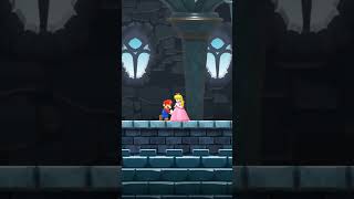 Super Mario Finally, And Gets A Princess Kiss