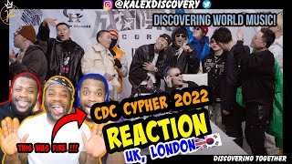 CDC 2022 Cypher W/ Trouble @TheOfficialPlugtv  (REACTION 🇬🇧)