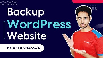 How to Backup WordPress Website - Urdu / Hindi