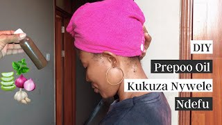 Jinsi ya Kulinda Nywele Zisikatike Wakati wa Kuosha | Prepoo Oil