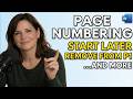 How to add page numbers in Word (Step by Step Tutorial)