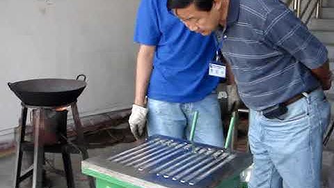 manumative solder bar casting machine