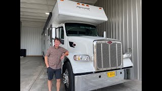 Drive along 2022 Renegade Classic Peterbilt 567 Chassis 605hp Cummins X15 Performance Motorcoaches