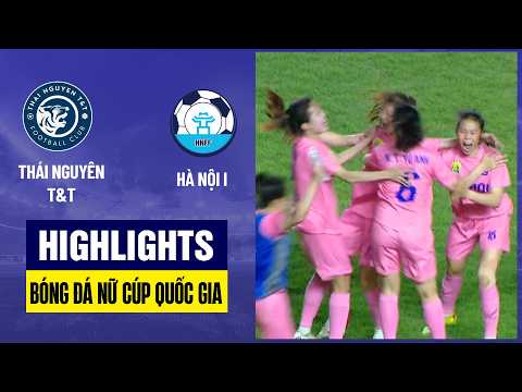 Highlights: Thái Nguyên T&T - Hà Nội 1 | Đấu trí liên tục, loạt Penalty cân não — football highlights