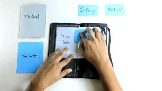 Easy See Passport & Document Wallet by Max Cloud