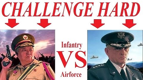 🔴 C&C Generals Zero Hour - Challenge Hard - 1 - Infantry vs Airforce 🔴