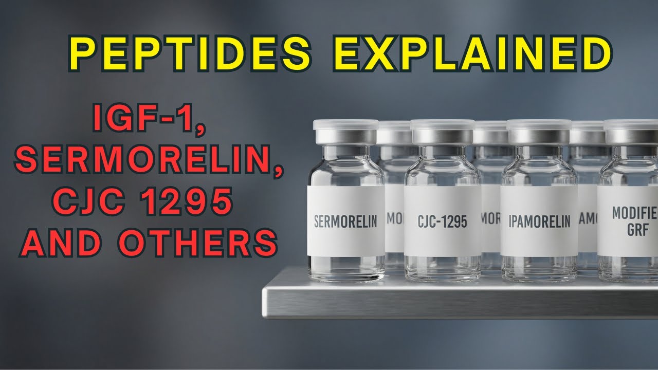 Пептиды: гормон роста, IGF-1, комбинирование и что говорят научные данные.