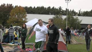Students gather for annual Izzone Campout