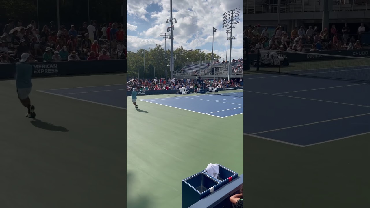 Zach Svajda makes his Main Draw Debut Usopen 2023 | Wins 3/3 Qualifying Rounds | 🇺🇸 kid