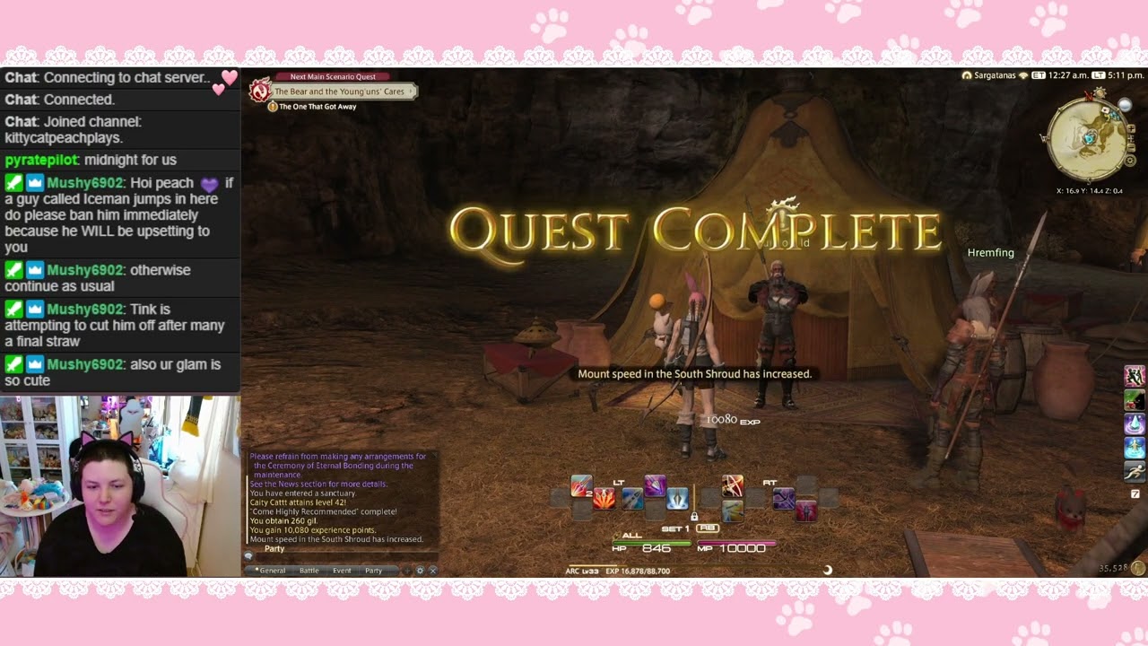 FFXIV | building up my gamer wrist strength