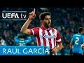 Ral garca scores stunning turn and volley for atltico
