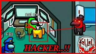 Play as 💀Hacker impostor💀 in Among us 😱 screenshot 4