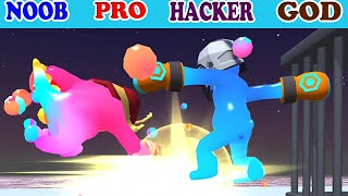 NOOBvsPROvsHACKERvsGOD in Blob N Giant vs Jelly Runner 3D Gameplay - Part God - New Update Power screenshot 4