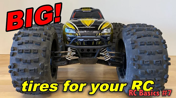 BIG! tires for your RC car (RC Basics #7) - Traxxas Stampede 4x4 VXL - How to