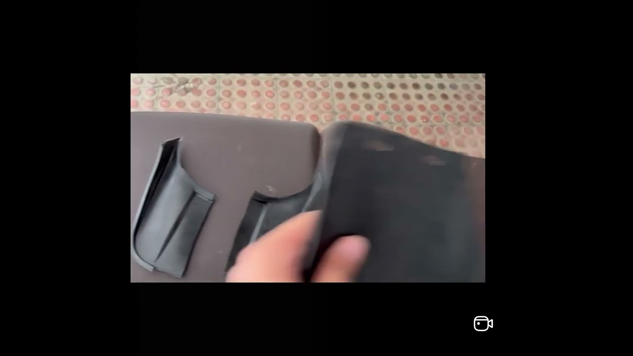 Honda CB350 H'ness Rear Mud guard installation. Yamaha RX mudguard on H'ness.