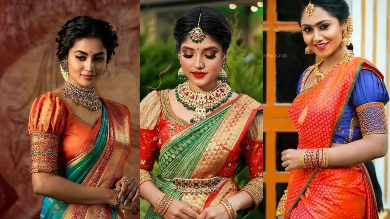 10 Dramatic Puff Sleeve Blouses For Pattu Sarees | Trendy blouse designs,  Blouse designs silk, Saree blouse designs latest
