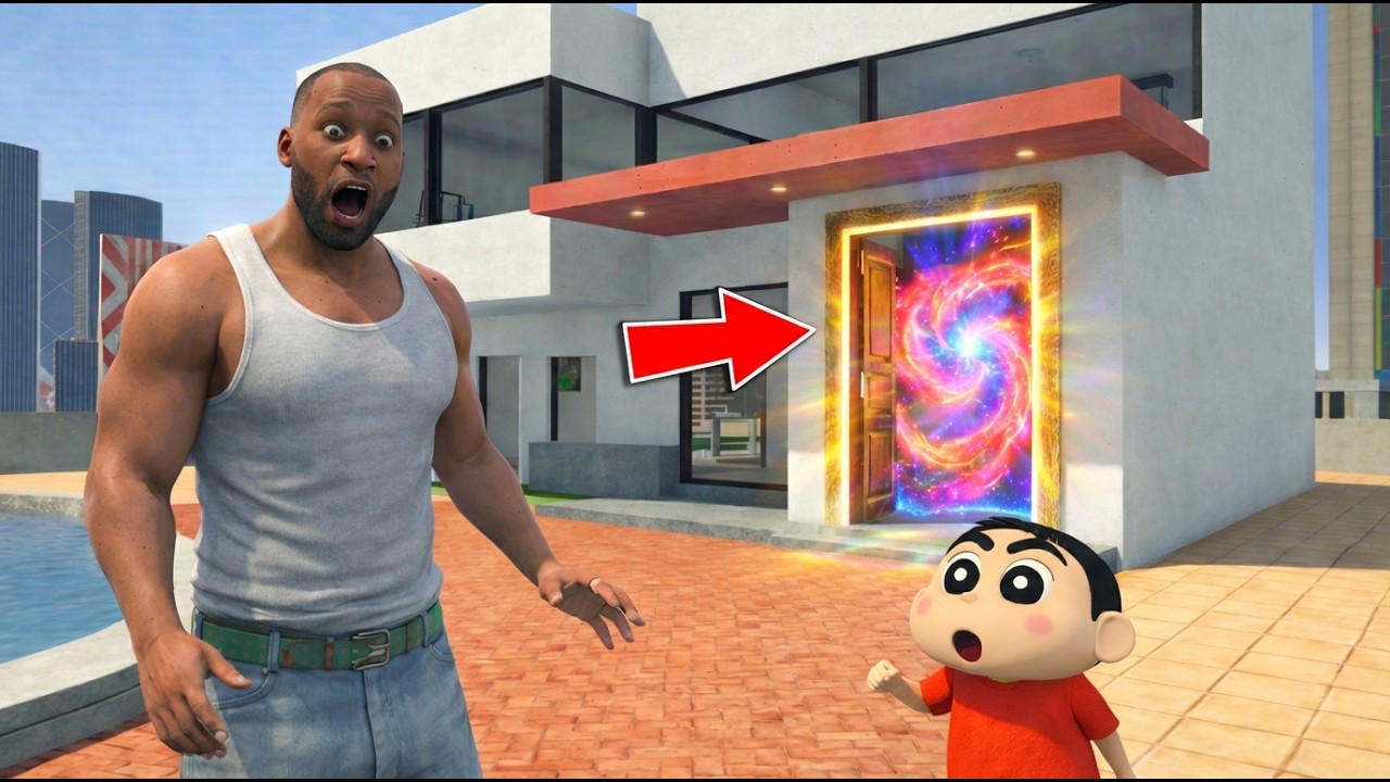 Franklin Found Secret Door Inside His House In Indian Bike Driving 3D