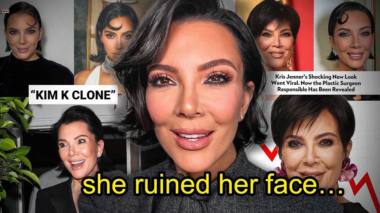 KRIS JENNER RUINED HER FACE...