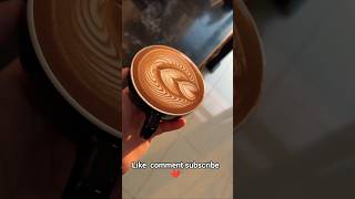 soo beautiful cappuccino late art ❤️#love #latteart #coffeelatteart #coffee #coffeeart #latteartist