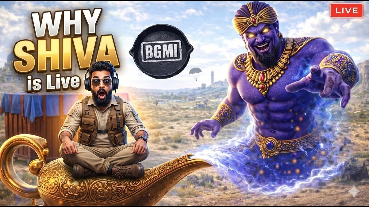 NEW GENIE MODE 4.2 || WHY SHIVA is Live || IQOO 15 BGMI 120 FPS || RANK PUSH & RUSH GAMEPLAY ||